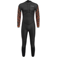 Mens Vitalis Breast Stroke Open Water Swim Back Zip Wetsuit